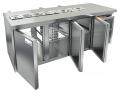 Стол для салатов сквозной HICOLD SL2T-111/GN