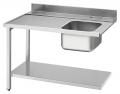 Стол для посудомоечной машины SMEG WT51200SL