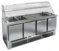 Стол для салатов HICOLD SLE3-1111GN высокое стекло